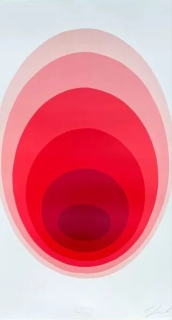 Jan KALAB (Né en 1978)  Vibrating Egg (Tinto)