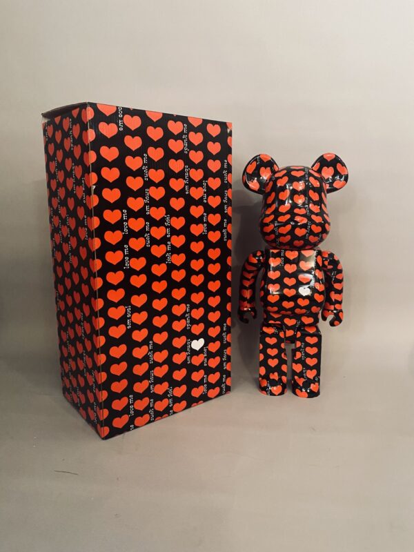 BEARBRICK - BEARBRICK Black Heart 1000% - 2008 - Image 3