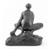 Auguste RODIN (1840-1917), D’APRES  Grande baigneuse accroupie, modèle de 1885. Bronze à patine brune nuancée, signé et numéroté n°4, fonte posthume des années 70 de Georges Rudier . - Image 5