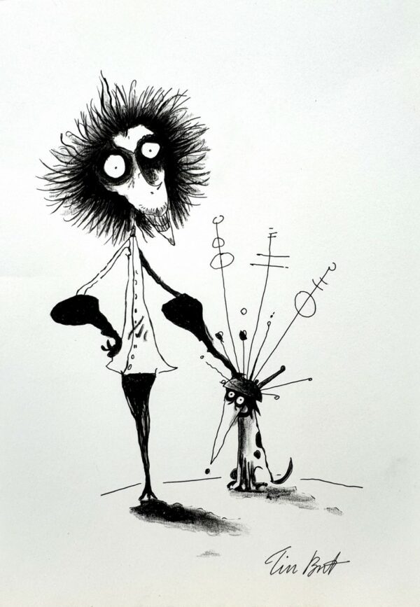 Tim BURTON (Né en 1958)  Sans titre