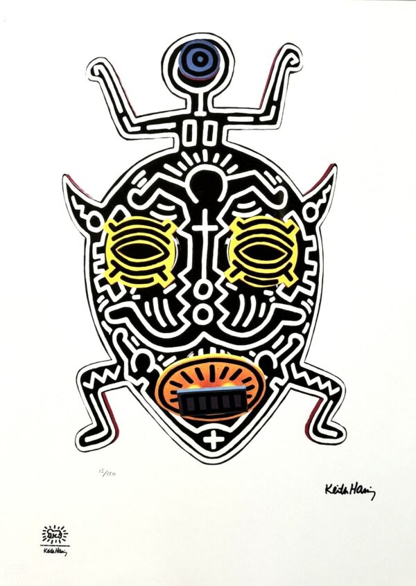 Keith HARING (1958-1990), D’Après.  Sans titre
