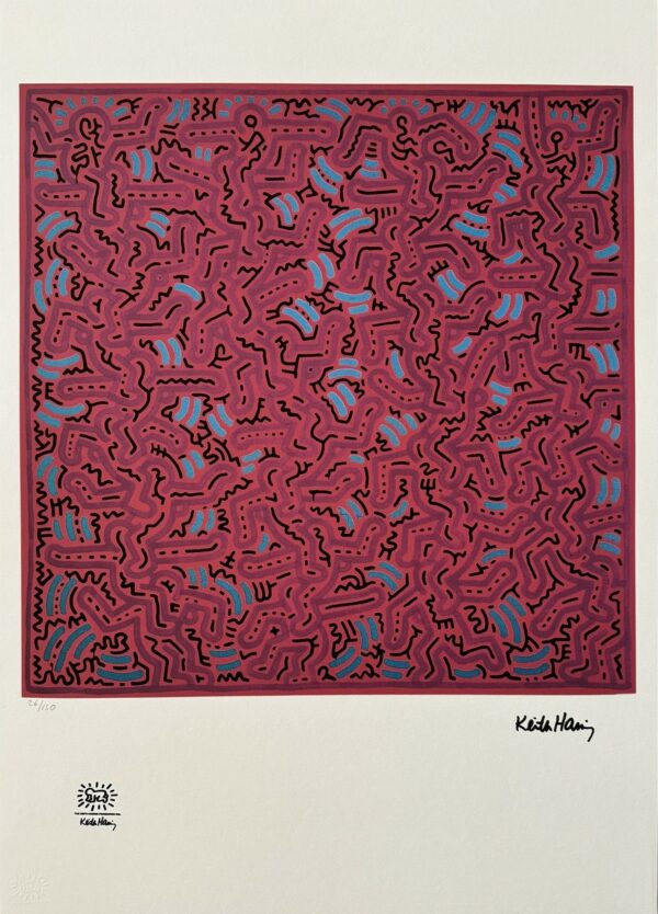 Keith HARING (1958-1990), D’Après.  Sans titre