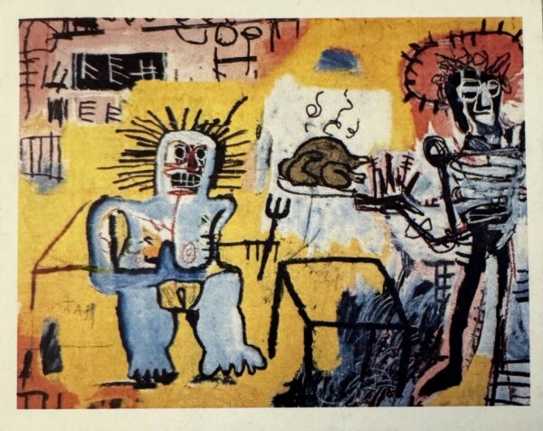 Jean-Michel BASQUIAT (1960-1988), D’Après.  Sans titre,1982