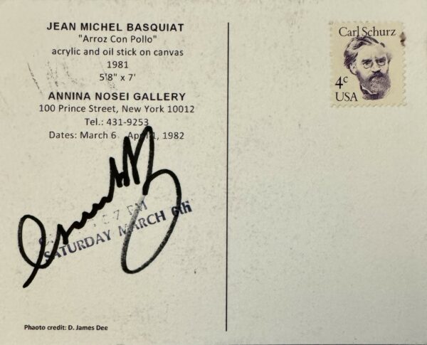 Jean-Michel BASQUIAT (1960-1988), D’Après.  Sans titre,1982 - Image 2