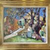 Victor CHARRETON (1864-1936)  A l’ombre du platane – Image 2
