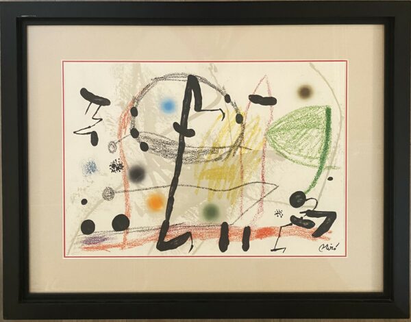 Joan MIRO (1893-1983), D’APRES  Abstraction