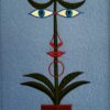 Jean COCTEAU (1889-1963).  « L'homme fleur ». 1958.