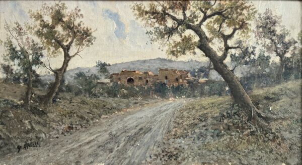 ECOLE DU DEBUT DU XXème SIECLE  Paysage