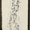 André MASSON (1896-1987).  « Homme Totémique ». Vers 1970.