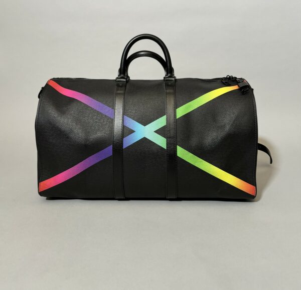 Louis VUITTON X Virgil ABLOH.  Rare Keepall M30345.