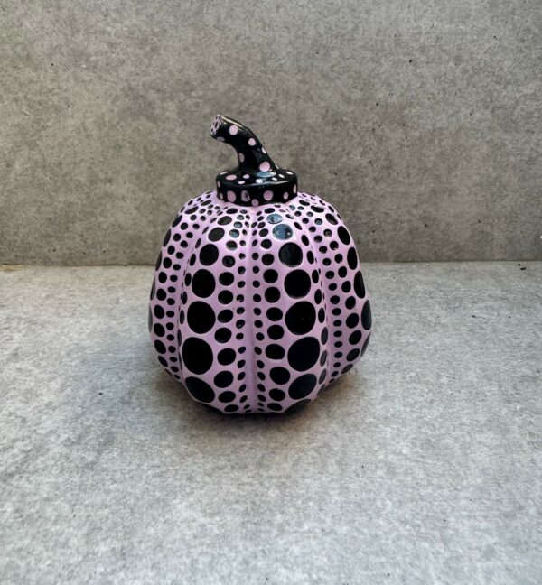 Yayoi KUSAMA (Né en 1929) D’après  Pumpkin Purple & Black