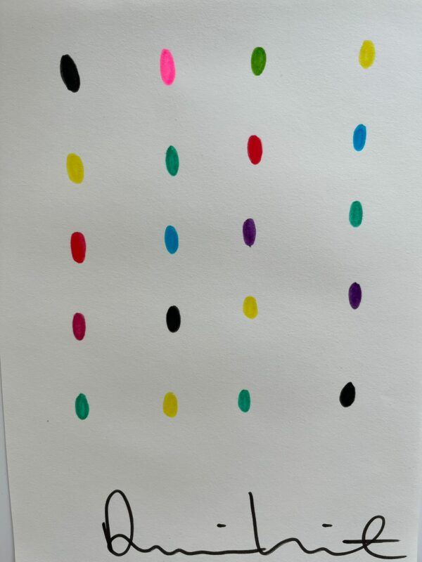 Damien HIRST (Né en 1965), Attribué à.  Sans titre