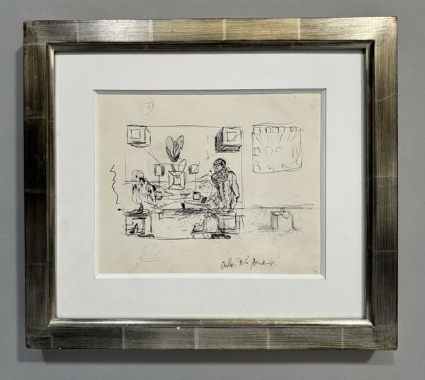 Salvador DALI (1904-1989).  Etude, circa 954. - Image 3