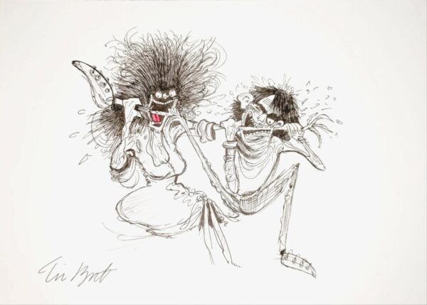 Tim BURTON (Né en 1958)  Sans titre