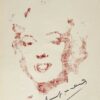 Andy WARHOL (1928-1987), Attribué à.  Marylin Monroe.