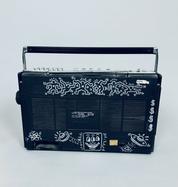 Keith HARING (1958-1990), Attribué à.  Boom Box ,1988. - Image 3