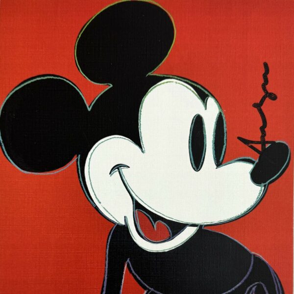 Andy WARHOL (1928-1987), d'après.  Mickey Mouse.