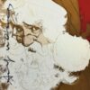 Andy WARHOL (1928-1987), d'après.  Santa Claus.