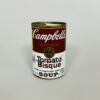 Andy WARHOL (1928-1987), Attribué à.  Campbell’s Soup « Tomato Bisque ».