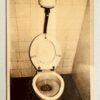 Andy WARHOL (1928-1987), Attribué à.  Les toilettes de la Factory.