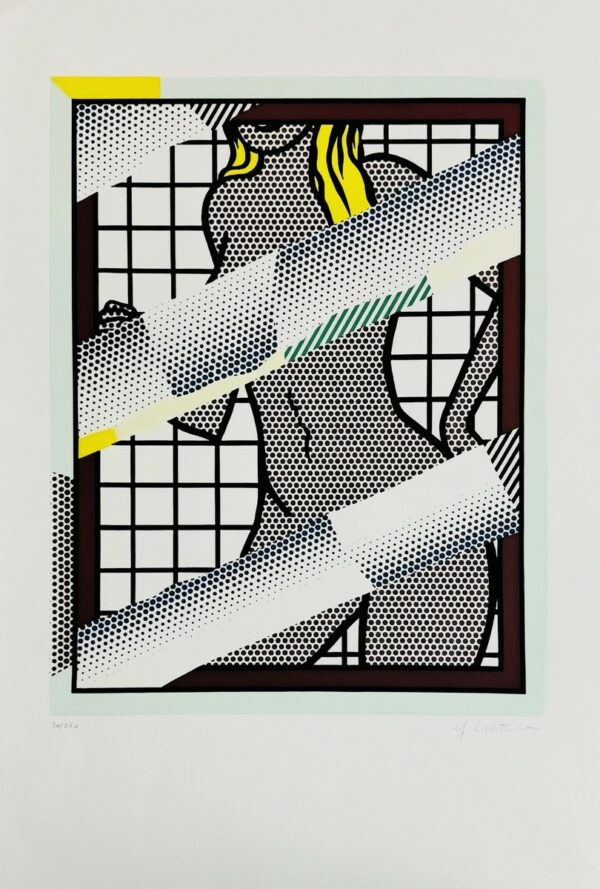 Roy LICHTENSTEIN (1923-1997), D'Après.  Nude.
