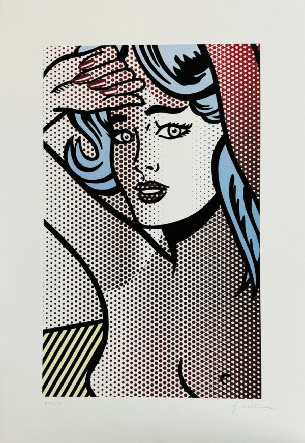 Roy LICHTENSTEIN (1923-1997), D'Après.  Girl.