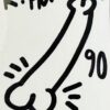 Keith HARING (1958-1990), Attribué à.   Sans titre,1990.