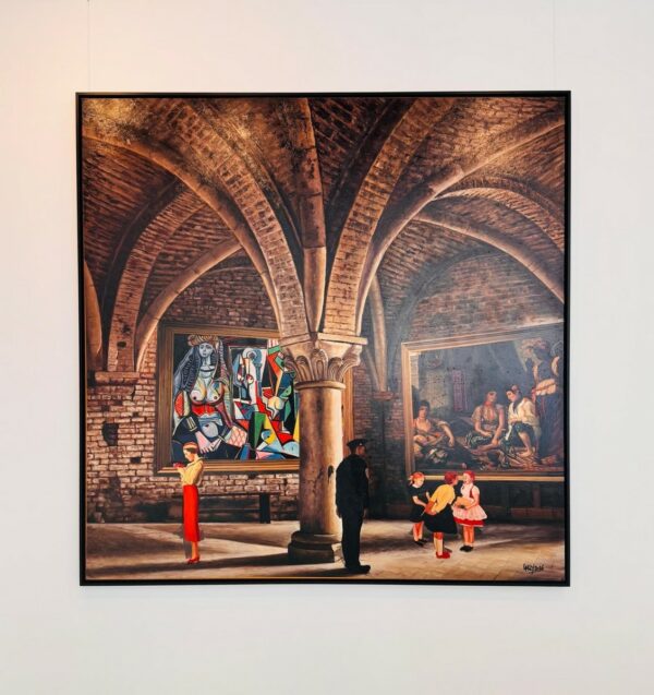 GULLY (Né en 1977)  Children meet Picasso and Delacroix, 2016. – Image 2