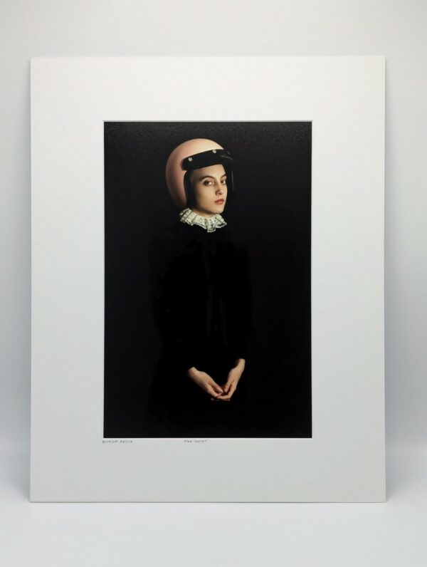 Romina RESSIA (Née en 1981)  Pink helmet. - Image 2