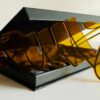 QUIK (LIN FELTON, alias) (Né en 1958)  Coffret sculpture en plexiglas.
