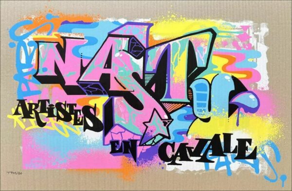 NASTY (Né en 1974)  Artiste en cavale, circa 2022