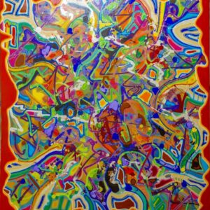 JONONE (Né en 1963)  World Of Mouth, 2000.