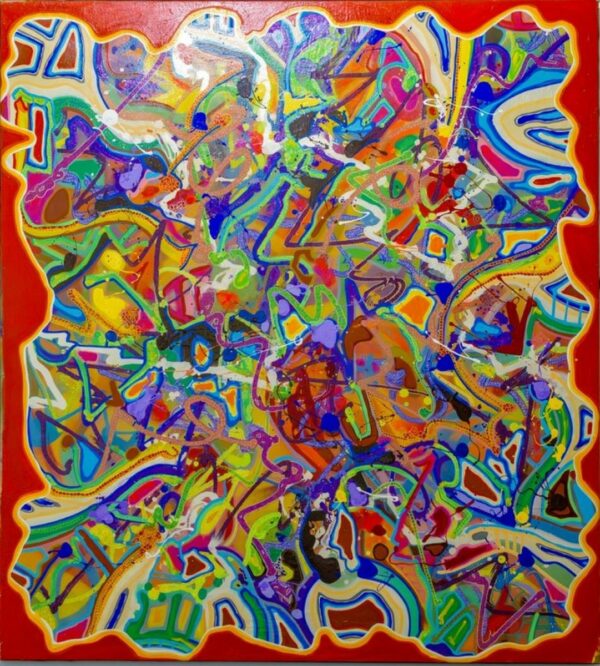 JONONE (Né en 1963)  World Of Mouth, 2000.