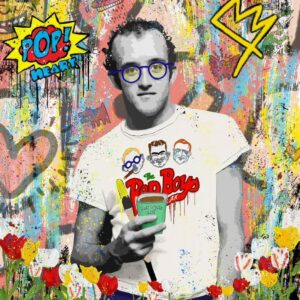 DAZ, DRISS BENWAHOUD Dit, (Né en 1986)  POP HEART, 2024.