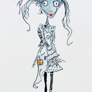Tim BURTON (Né en 1958)  Girl.