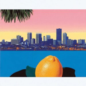 Richard PRINCE (Né en 1994)  Tropical City vibes,2023.