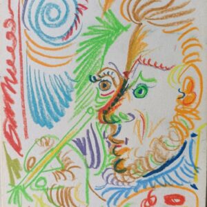 Raymond DEBIÈVE (1931-2011)  « Pour Mendoze »