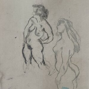 Jules PASCIN (1885-1930)  « Étude de femmes nues »