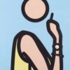 Julian OPIE  Ruth with a cigarette 2, 2005. – Image 2