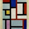 Franciska CLAUSEN (1889-1986)  Composition abstraite,1930.