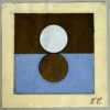 Franciska CLAUSEN (1889-1986)  Composition abstraite. - Image 2
