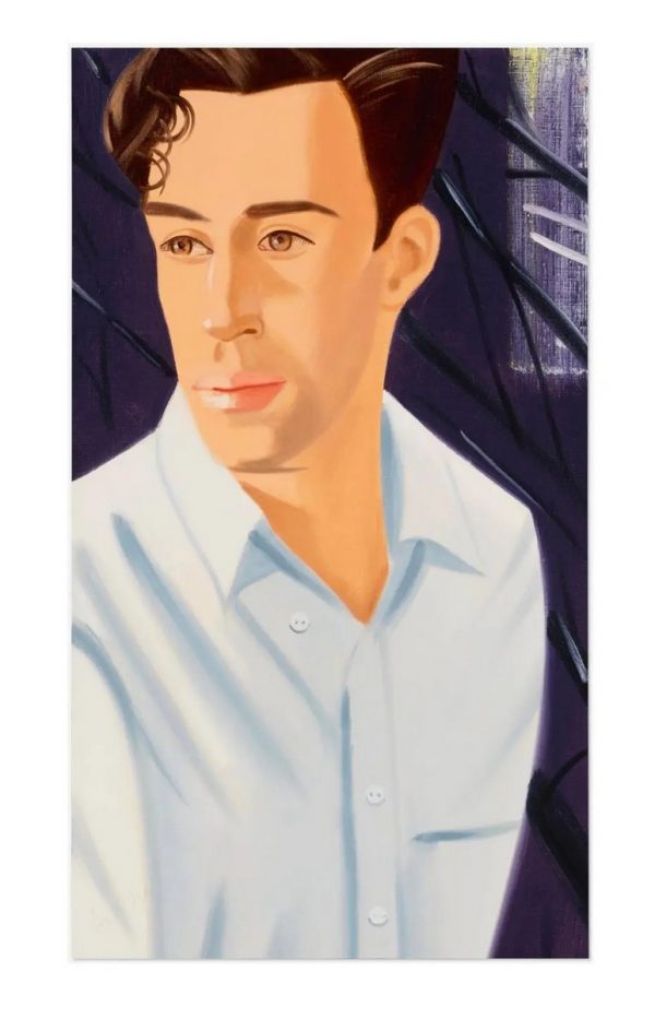 Alex KATZ (Né en 1927)  White Shirt (Vincent 1),2021.