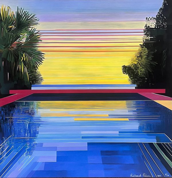 Richard PRINCE (Né en 1194) Mirror of the sunset, 2024.