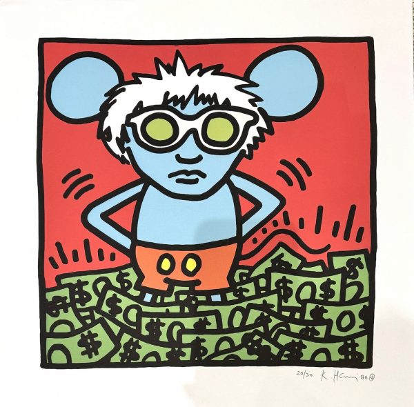 Keith HARING (1958-1990), D’Après. Sans titre.1986.