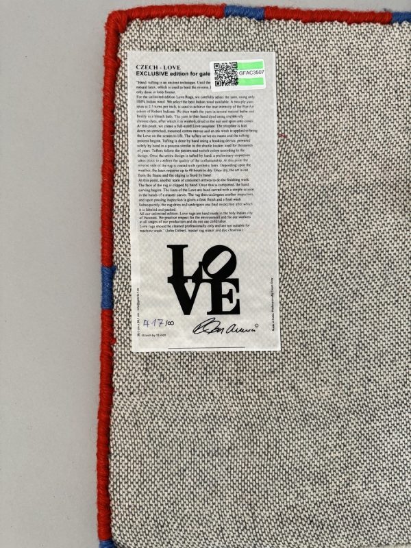 Robert INDIANA (1928-2018). CZECH - LOVE - 2006. – Image 2