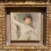 Pierre-Auguste RENOIR (1841-1919) 
Femme nue en buste (Portait supposé de Mademoiselle Amélie Diéterle ), circa 1895. – Image 2