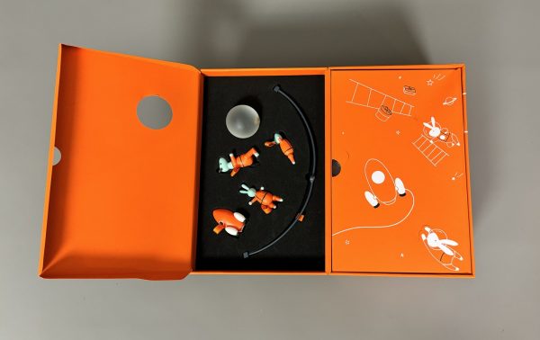 HERMES – PARIS.  Veilleuse en bois, céramique, métal et verre – Image 3