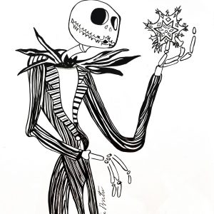 Tim BURTON (Né en 1958)  Mr Jack.