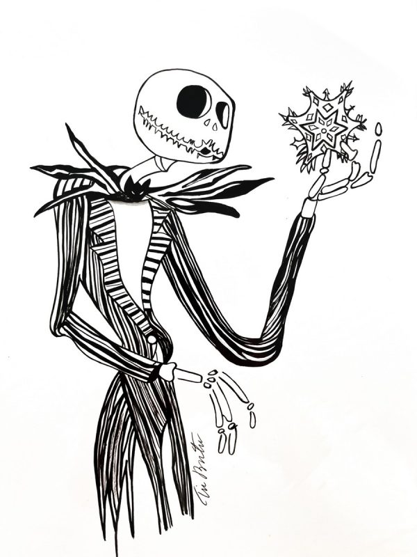 Tim BURTON (Né en 1958)  Mr Jack.