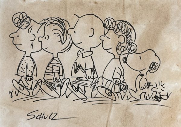 Charles SCHULZ (1922-2000)  Snoopy et les Peanuts.